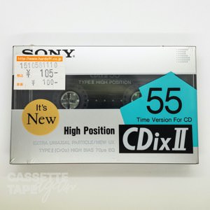 CDixII 55 / SONY(ハイポジ)