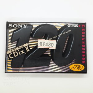 CDixII 120 / SONY(ハイポジ)