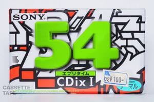 CDixI 54(ノーマル,CDix 54) / SONY