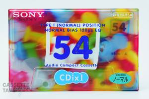 CDixI 54(ノーマル,CDixⅠ 54) / SONY